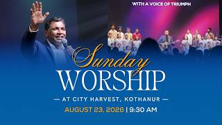 🔴 LIVE Sunday First Service | Live Online Church Service | City Harvest | August 23, 2026