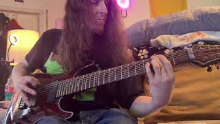 MESHUGGAH - Stengah [8 String Guitar Cover] {With Solo}