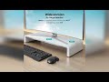 Overview: Monitor Stand Riser, Klearlook Foldable, Height Adjustable Computer Stand, Desk Shelf ...