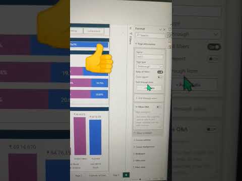 Drillthrough missing in