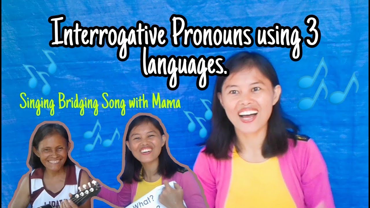 Learning Interrogative Pronouns Using 3 Languages Education For All Youtube