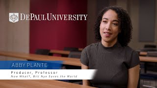 DePaul University, MFA in Creative Producing with alum Abby Plante
