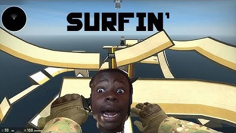 FIRST TIME CSGO SURFING!!!
