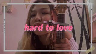 hard to love - blackpink (ukulele cover)