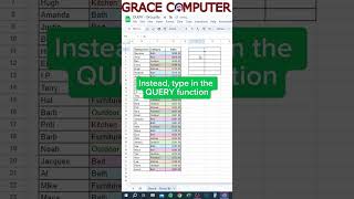 Google Sheets QUERY Formula Explained in 30 Seconds! Filter & Analyze Data