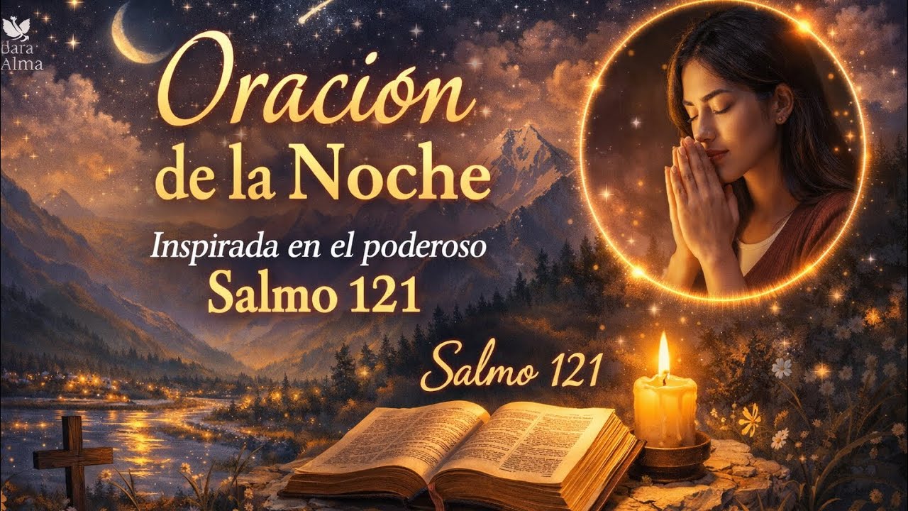 🌌 Entrega tu noche a Dios | Oración Profunda con el Salmo 121 🌿📖🌿 - YouTube