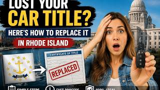 How to replace a lost car title in Rhode Island