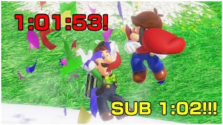 Super Mario Odyssey | Any% - 1:01:53 | My first sub 1:02!!!