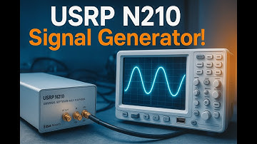 🔥 "Ik verander mijn USRP N210 in een signaalgenerator! | Demo van een realtime oscilloscoop"