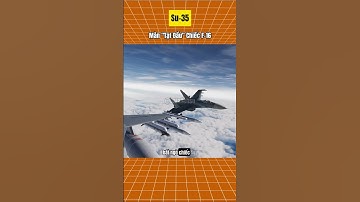 Su-35: "Màn tạt đầu chiếc F-16" #su35 #shortsvideo #airforce #shorts