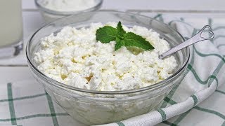 Homemade Cottage Cheese | How To Make Cottage Cheese ... 