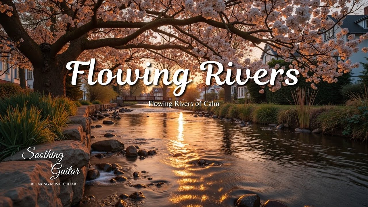 Flowing Rivers of Calm 🌊 Гитарные звуки для расслабления, фокуса и духовного омоложения
