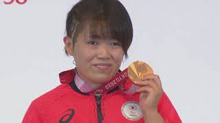 【ノーカット】パラ柔道７０キロ級　銅・小川和紗選手