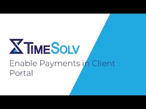 Enable Payments in Client Portal Help Tutorial