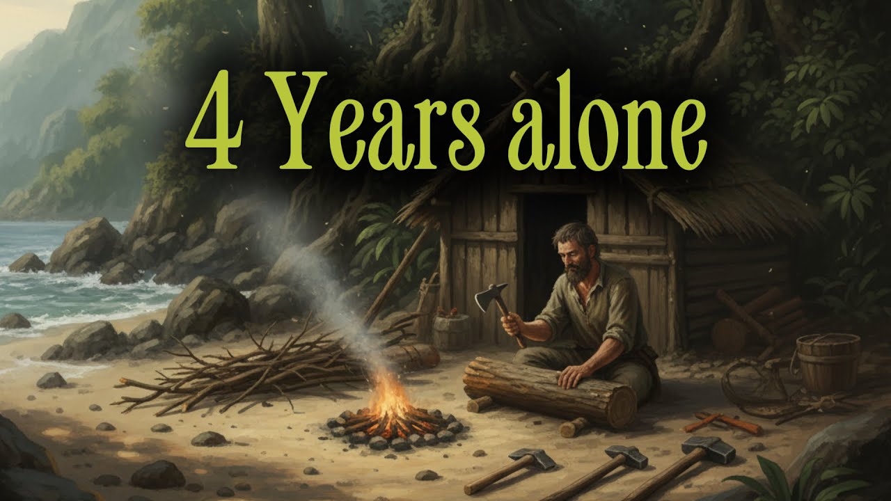 Abandoned on an Island for 4 Years — A True Story to Fall Asleep To