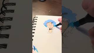 Draw With These Markers W Me Drawing 2Dstuart Again From The Gorillaz