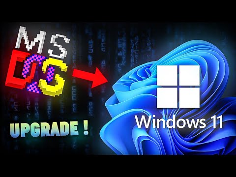 Upgrading From MS-DOS to Windows 11 on Actual Hardware!
