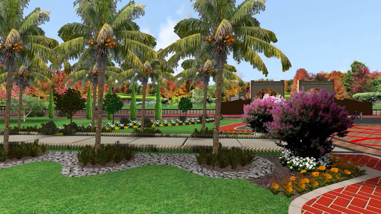 Landscape For Jazan University Part 1 YouTube