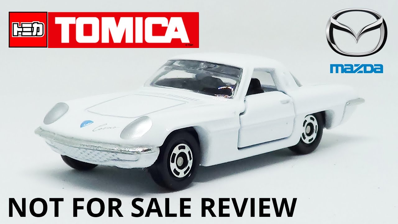 Tomica Not For Sale Version Mazda Cosmo Sport (White) Review - YouTube