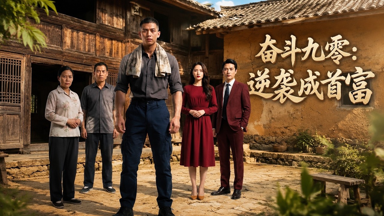【高清全集】《奋斗九零：逆袭成首富》 #逆袭 #爱情 #甜宠 #反转 #热门短剧 #drama #爽剧 #電影 #精彩影视 #AI短剧