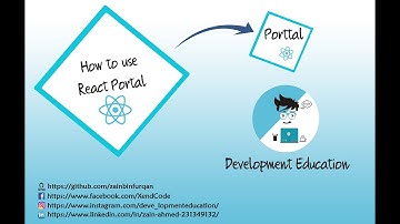 React Portals | How and When to use it | learn it | Hindi\Urdu