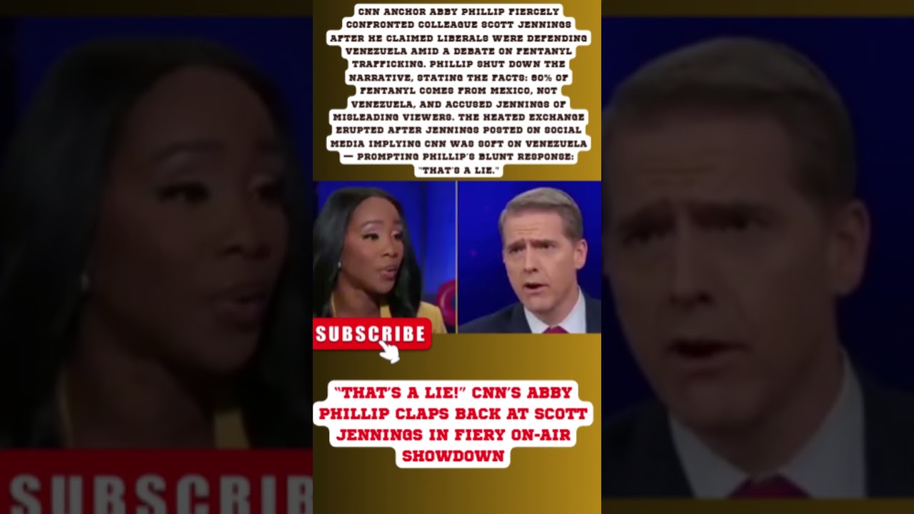 “That’s a Lie!” CNN’s Abby Phillip Claps Back at Scott Jennings in Fiery On Air Showdown