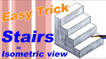 Drawing Stairs in Isometric view