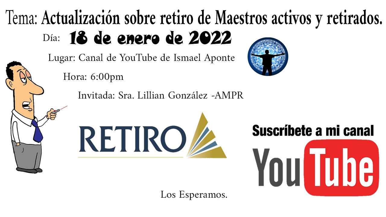 Tema: Actualización Retiro Maestros - YouTube