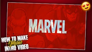 Marvel Intro Making #alightmotion || KL Creation Official screenshot 4