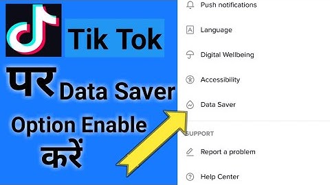 How to enable data saver mode in tik tok || Technical Mobile Gyan || 2020