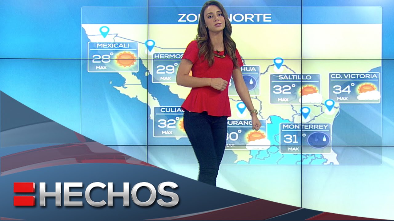 Pronóstico del tiempo con Vaitiare Mateos (3). Viernes 24 de abril 2015