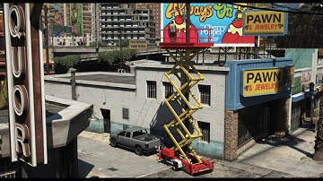 Scissor Lift - FiveM Resource Demonstration [Standalone]