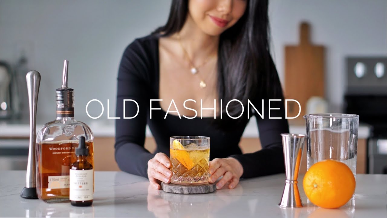 HOW TO MAKE AN OLD FASHIONED COCKTAIL RECIPES YouTube