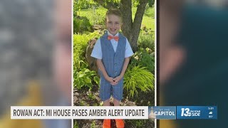 Rowan Act: Michigan House passes bill aimed at updating AMBER Alert system