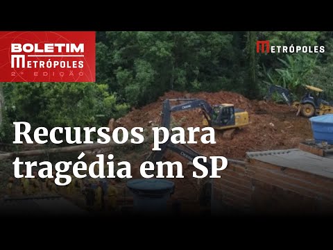 Ministros anunciam R$ 120 milhões para litoral de SP após chuvas | Boletim Metrópoles 2º