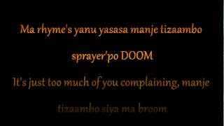 Slap Dee  - Vagwada || Scrolling Lyrics