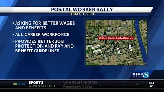 US Postal Service workers plan Des Moines rally