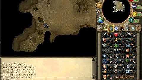 runescape, how to mine rune ore.