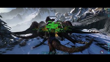 Ark: Alpha Megapithecus boss fight(240 FPS)
