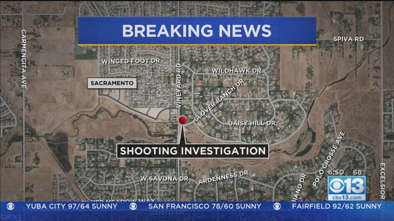 1 Taken To Hospital After Shooting In Vineyard Area Of Sacramento County