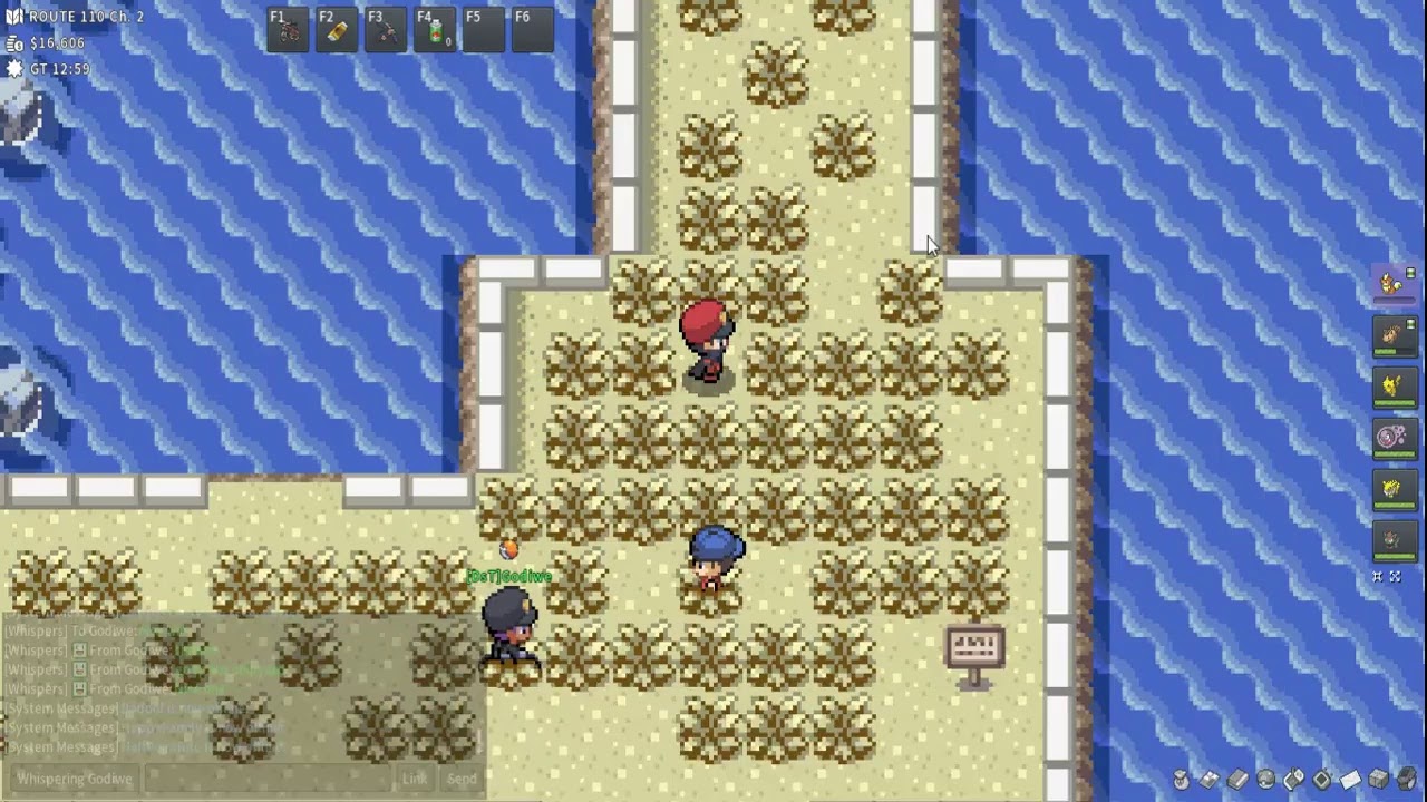 pokeMmo ep 13 going to Hoenn 4th gym - YouTube