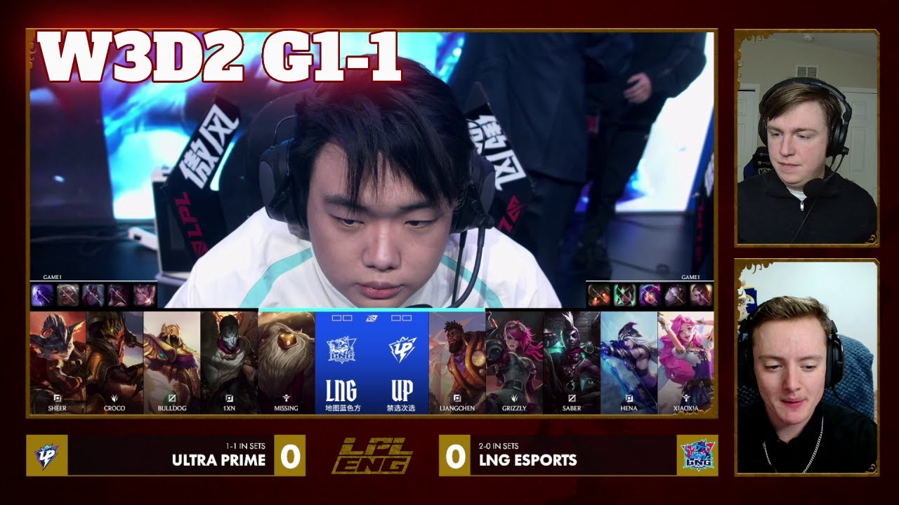 LNG vs UP - Game 1 | Week 3 Day 2 LPL Winter 2026 Split 1 | LNG Gaming vs Ultra Prime G1 full