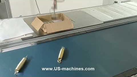 Spring robot hand pick up sorting feeding machine