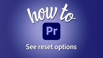 How to reset preferences, clear cache, and disable plug-ins in Premiere Pro