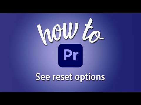 How to reset preferences, clear cache, and disable plug-ins in Premiere Pro