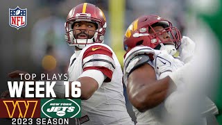 Washington Commanders Top Plays vs. New York Jets | 2023 Regular Season Week 16