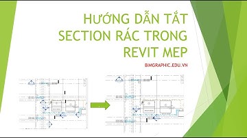 CÁCH FILTER TẮT MẶT CẮT RÁC TRONG BẢN VẼ REVIT MEP