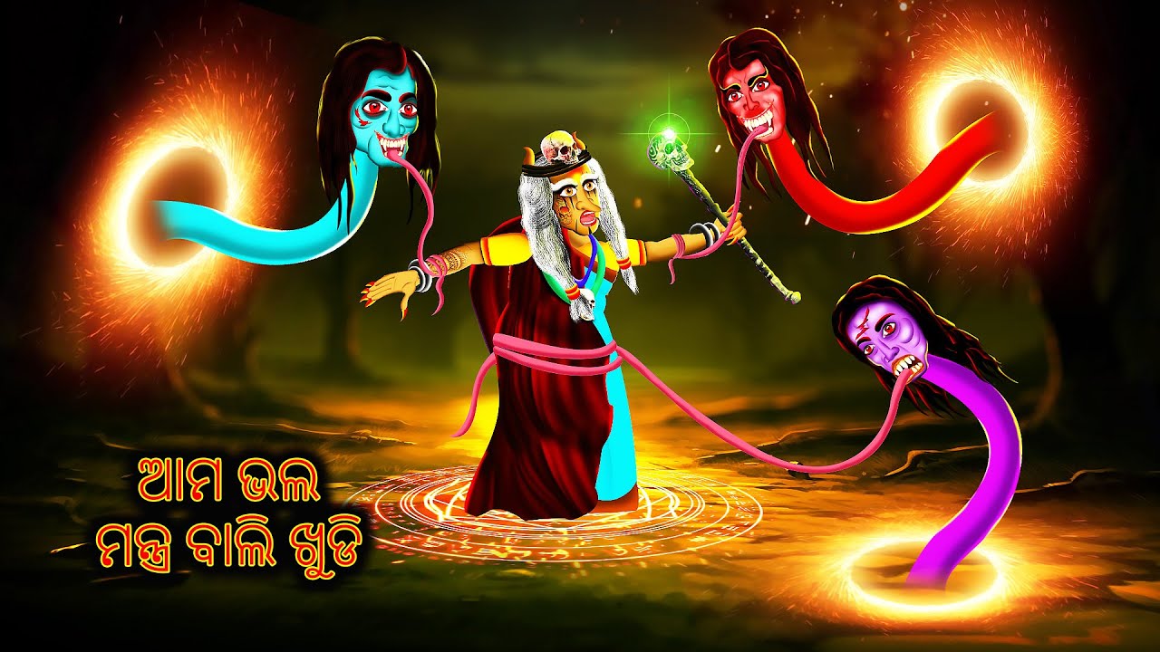 ଆମ ଭଲ ମନ୍ତ୍ର ବାଲି ଖୁଡି - AAMA BHALA MANTRA BALI KHUDI |AAIMA KAHANI| ODIA HORROR TALES | ODIA GAPA |