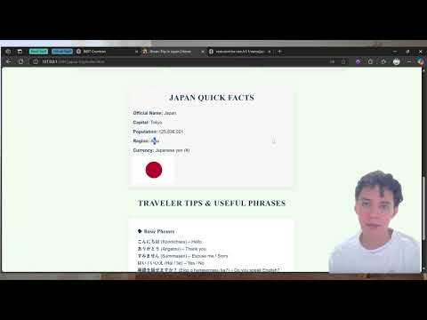 Video Demonstration (Website Project WDD 231)