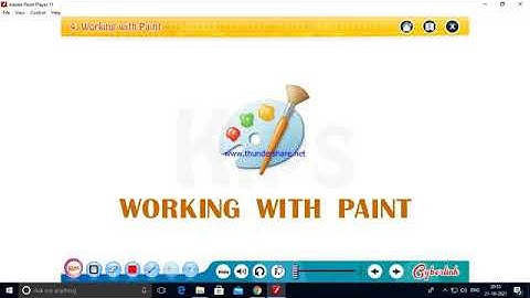 lesson-4  Working with Paint (part 1) class 3